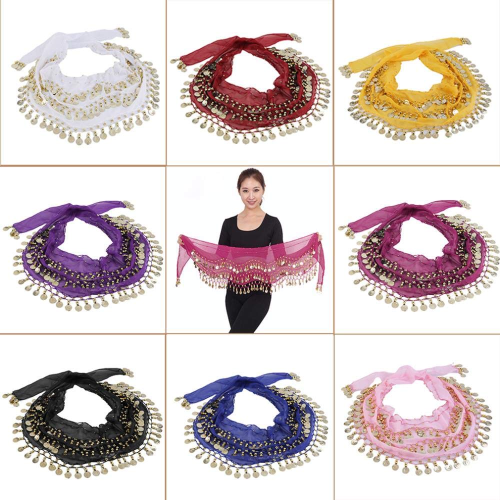 New Belly Dancing Hip Scarf Skirt Wrap Costume for Women - Perfect for Dance Performances, Parties & Cultural Events