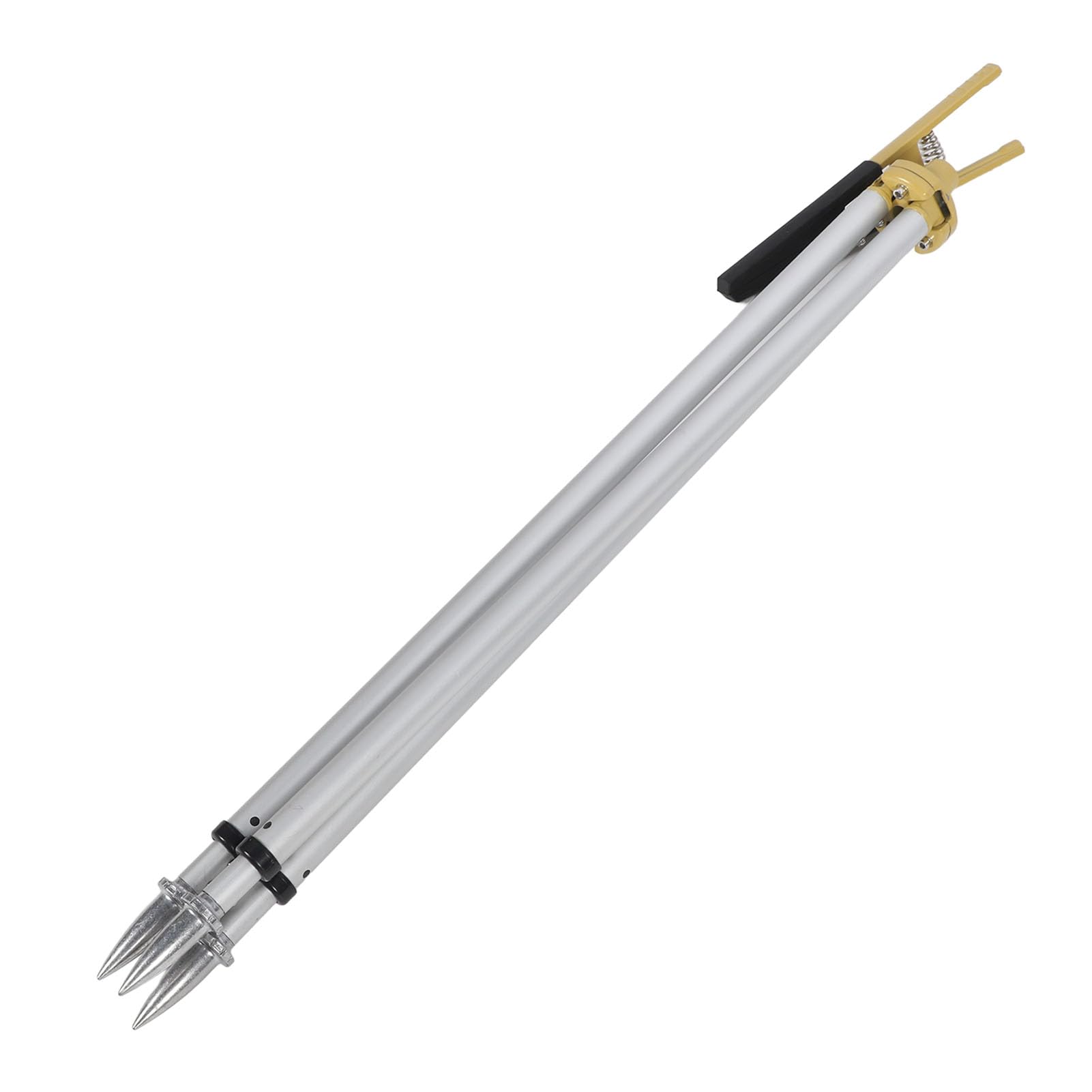 Aluminum Survey Tripod with Prism Pole - 75-120cm Telescopic Height for GPS, Leveling Staff & Total Station Surveying Equipment | Perfect for Land Surveying, Construction & Engineering Projects