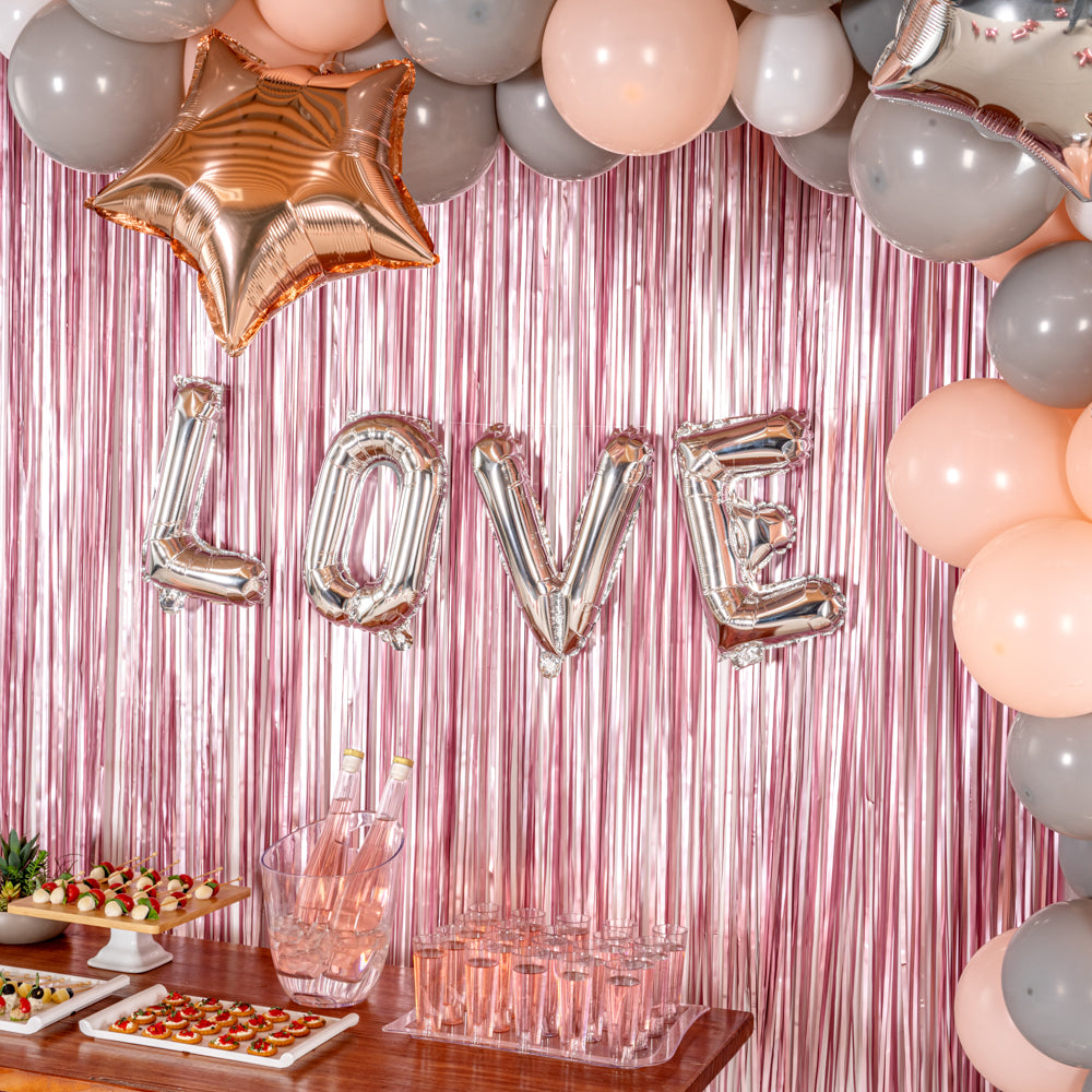 Balloonify Silver Mylar Letter V Balloon - 16 Inch Large Foil Alphabet Balloon for Birthday Party Decorations, Wedding, Baby Shower & Anniversary Celebrations