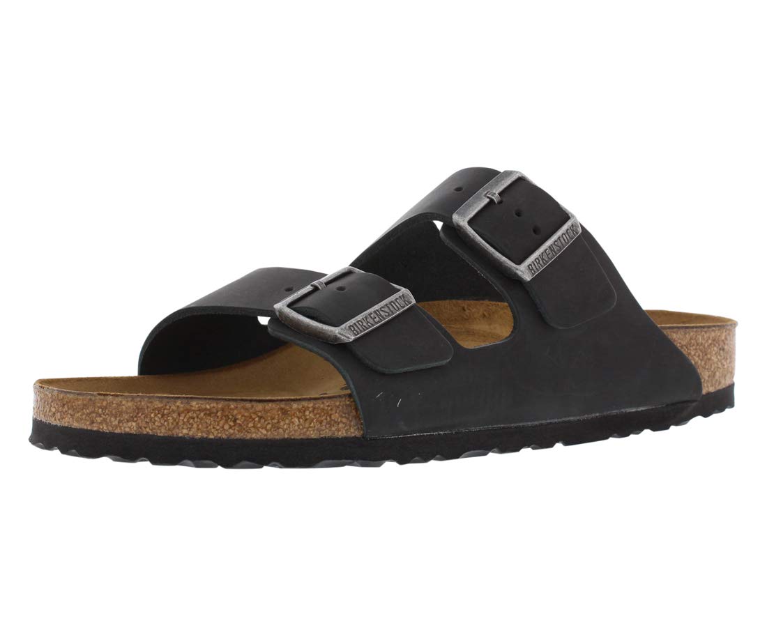Birkenstock Women's Arizona Shearling Sandals - Comfortable Soft Wool Lined Leather Slides for Indoor/Outdoor Wear - Perfect for Home, Office, and Casual Outings