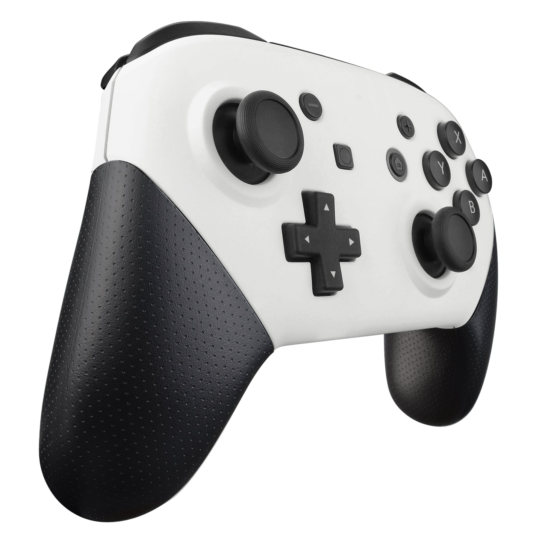 eXtremeRate White Faceplate & Backplate Replacement Shell for Nintendo Switch Pro Controller - DIY Custom Housing Case (Controller Not Included) - Perfect for Gaming, Modding & Personalization - MRP306