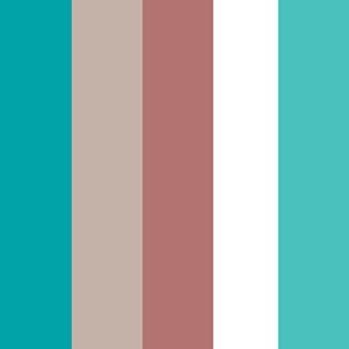 Teal and Mauve