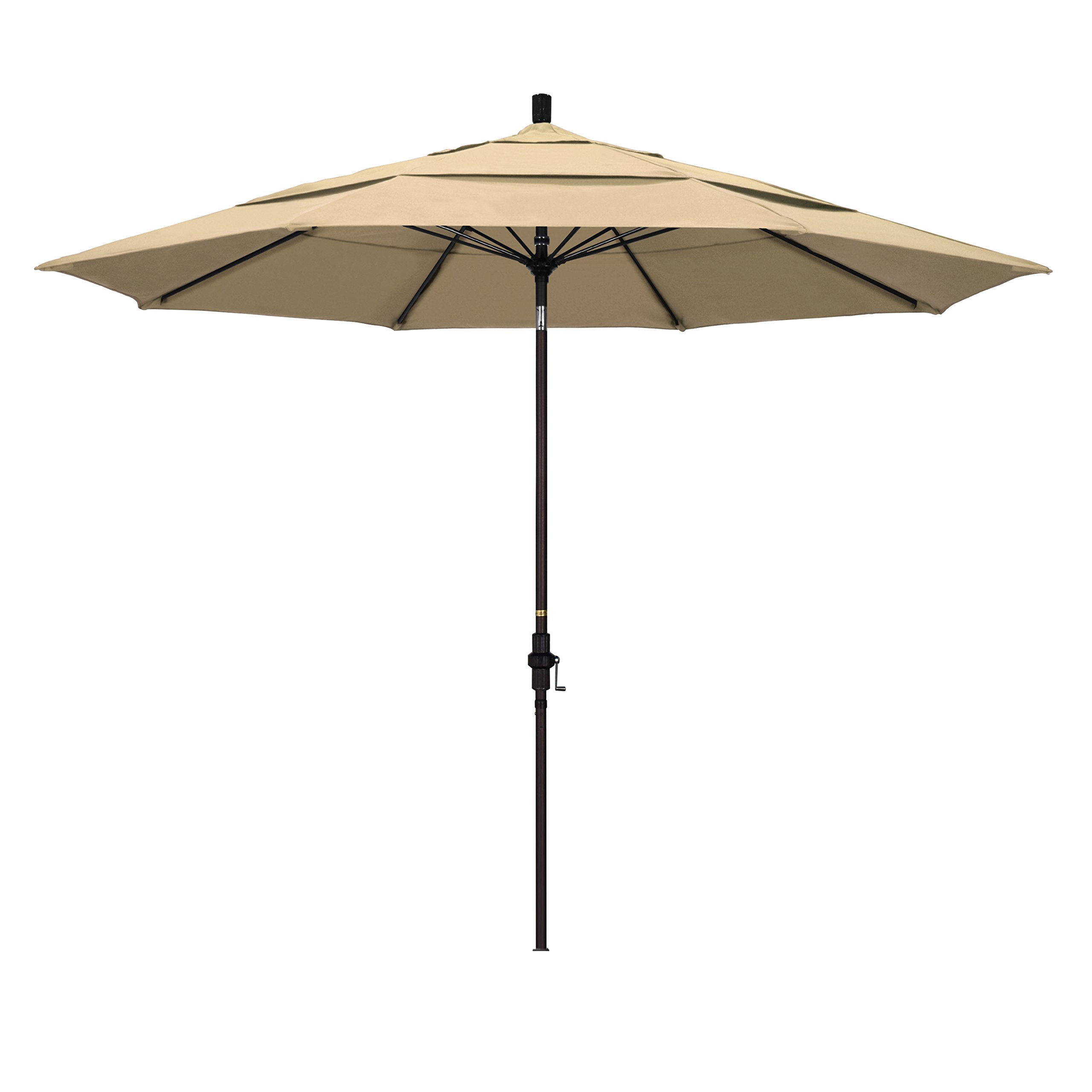 11ft Antique Beige Patio Umbrella - California GSCUF118117 for Outdoor Dining & Relaxation