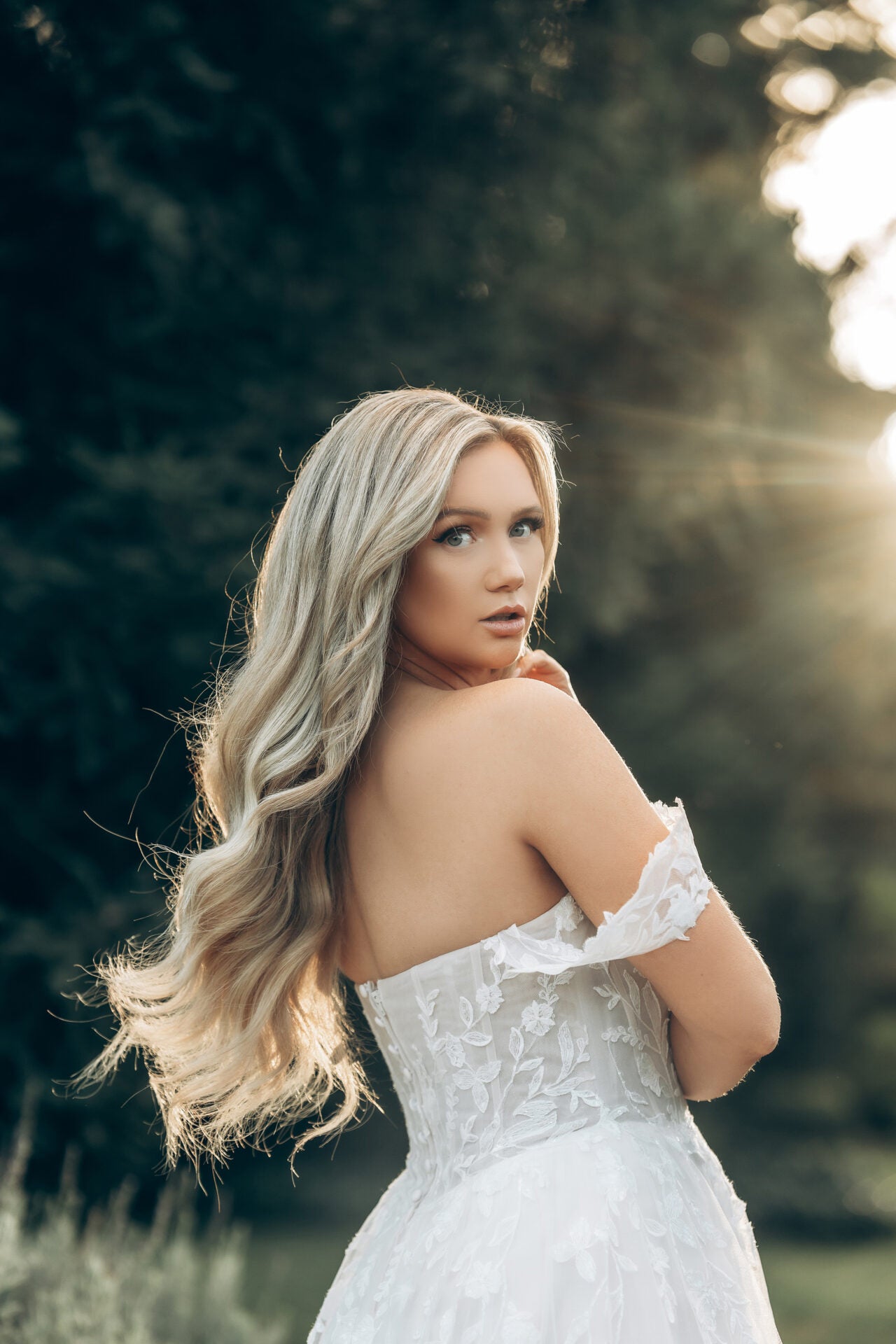 Stella York Magnolia Wedding Dress – Elegant A-Line Bridal Gown for Church & Outdoor Ceremonies