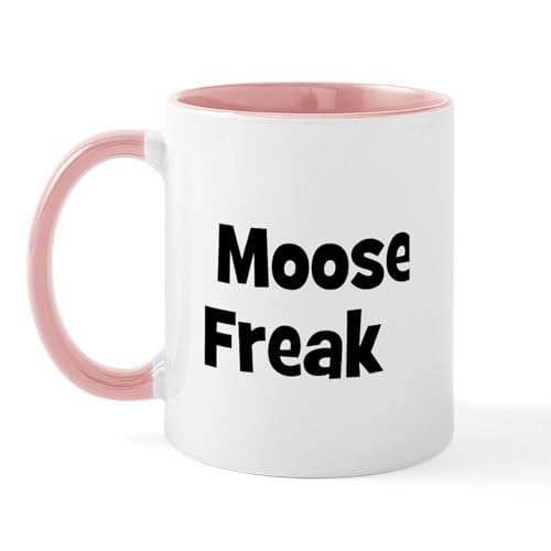 White/Pink Inside - Moose Freak Mug