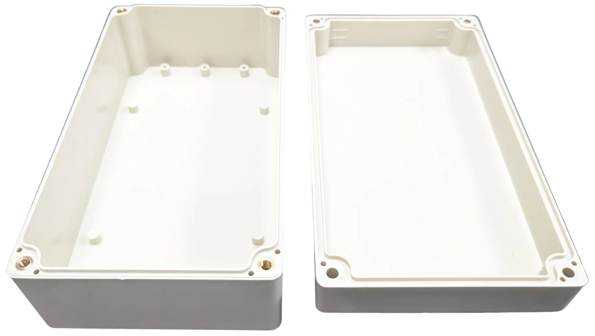 ABS Plastic Electronic Project Box with 4 Screws & Lid - 6.2