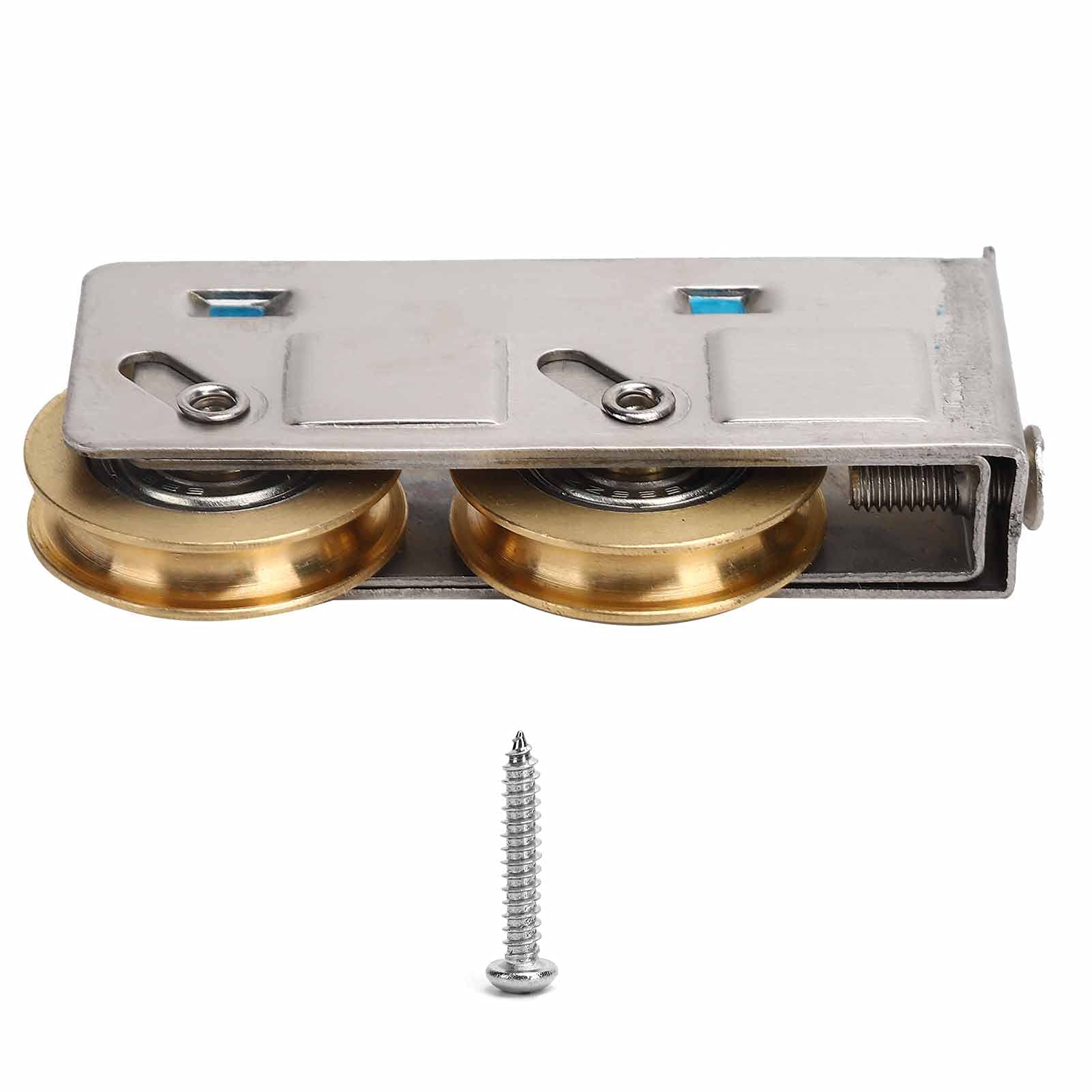 High-Quality Sliding Window Pulley 7.5X4Cm - Durable Aluminum Alloy Sliding Door Roller for Home & Office - Perfect for Smooth Window/Door Operation & Space Saving