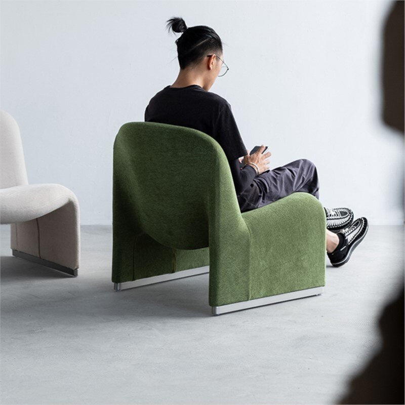 Luxury Designer Sofa Chairs for Living Room - Modern Elegant Accent Chairs & Stylish Lounge Seating Furniture - Perfect for Home Decor, Office Waiting Area and Hotel Lobby