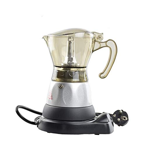 220V 50Hz Espresso Coffee Maker - 3 Cup Moka Pot with EU Plug, Barista Quality Stovetop Percolator for Home & Office Use - Perfect for Italian Coffee, Camping & Gifts