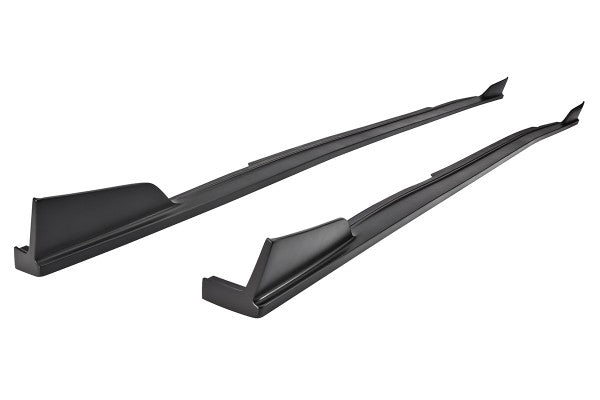 2014-2017 Infiniti Q50 Matte Black Side Skirts Body Kit - KB11228MB | Perfect for Car Customization & Styling Upgrades