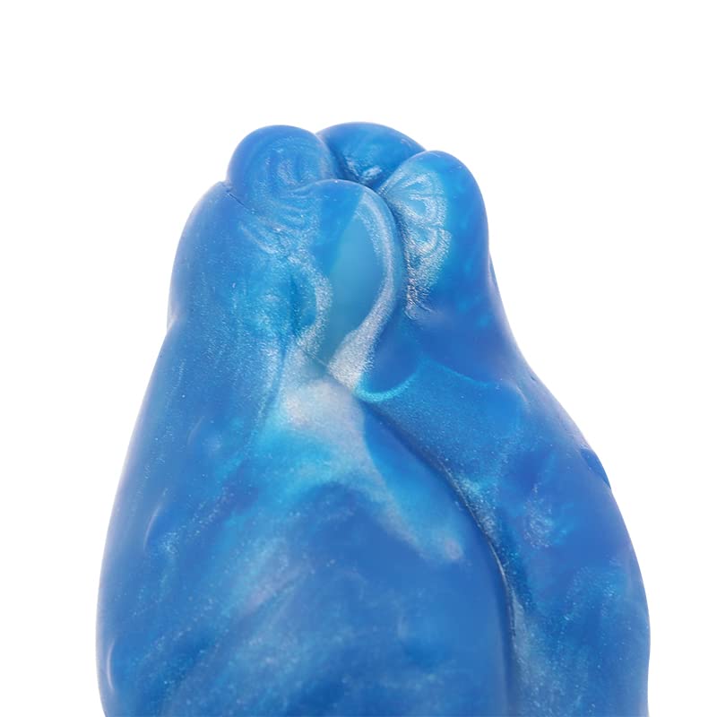 BeHorny Liquid Silicone Dildo - Realistic Alien/Fido Design with Strong Suction Cup | Adult Sex Toy for Couples & Solo Play | Perfect for BDSM, Roleplay & Bedroom Fun