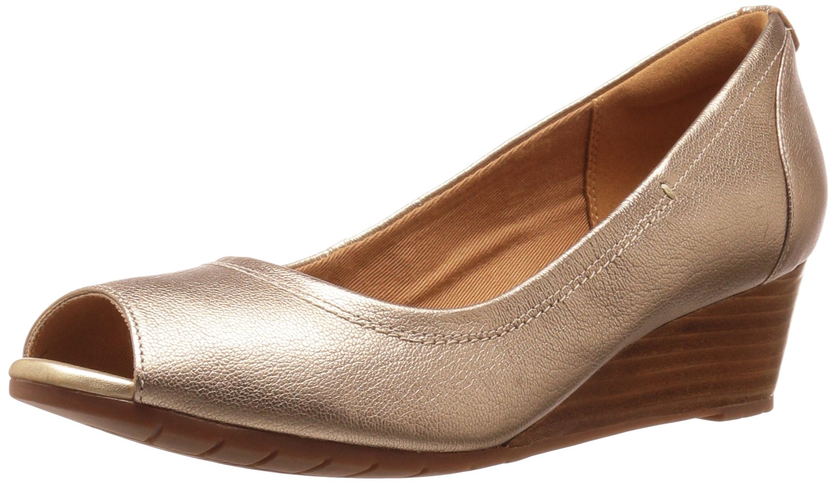 Clarks Women's Vendra Daisy Dress Pump - Comfortable Heels for Work, Wedding & Formal Occasions | Classic Pointed Toe Pumps for Office, Party & Special Events
