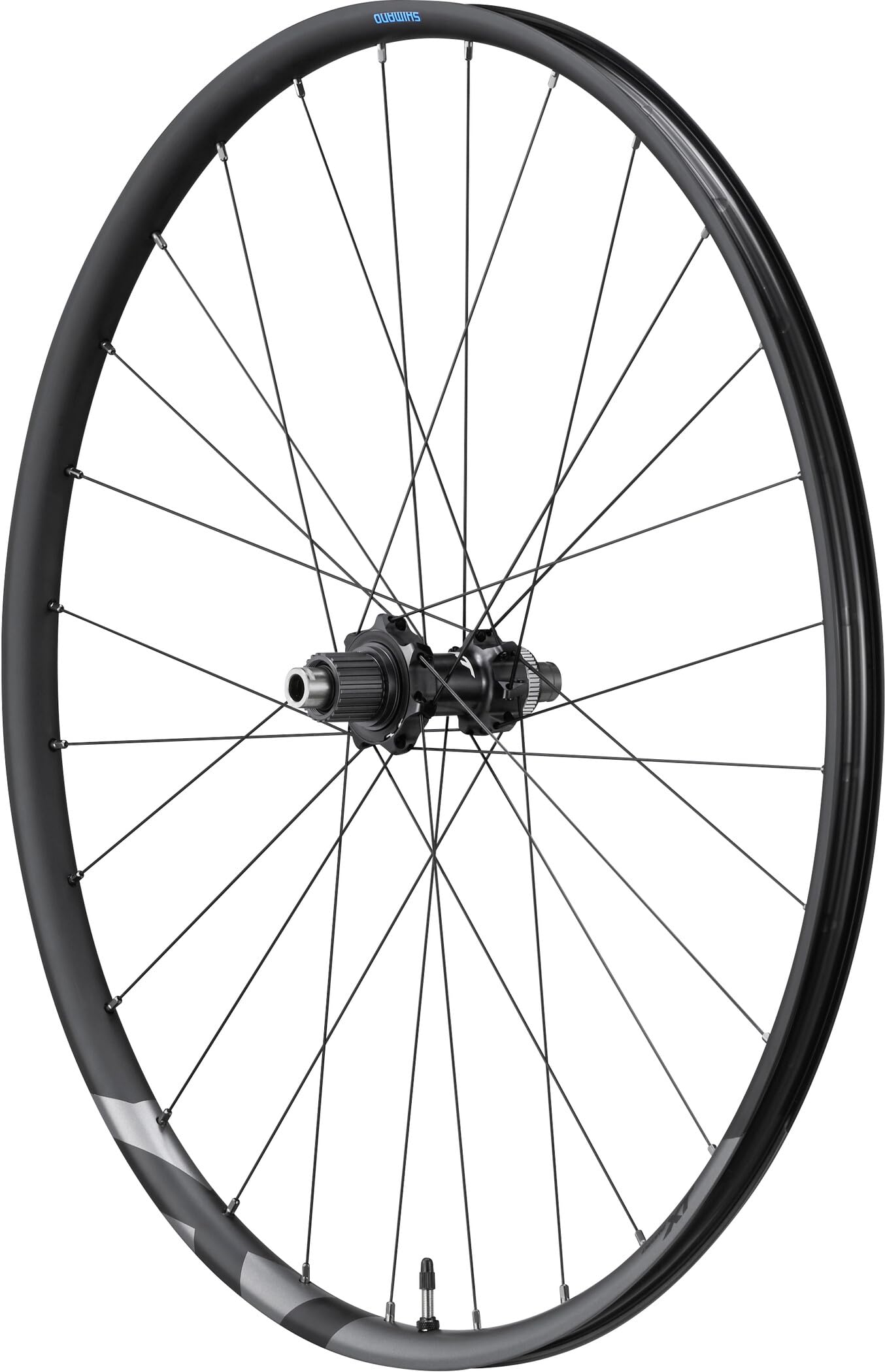 SHIMANO XT M8100 29-Inch Mountain Bike Wheelset - 15x110mm Boost Hub, Tubeless Ready, Disc Brake Compatible - Black - for Trail & Enduro Cycling (Men & Women)