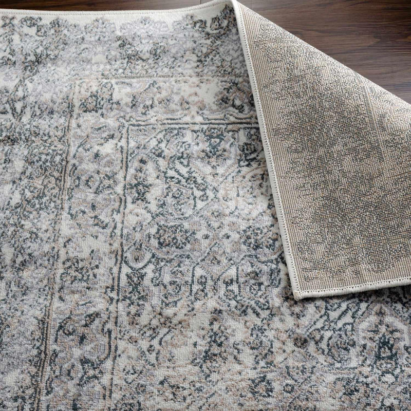 Myel Classic Medallion Indoor Area Rug - Non-Slip Traditional Persian Runner Carpet for Living Room, Bedroom, Hallway - Soft & Durable Home Decor