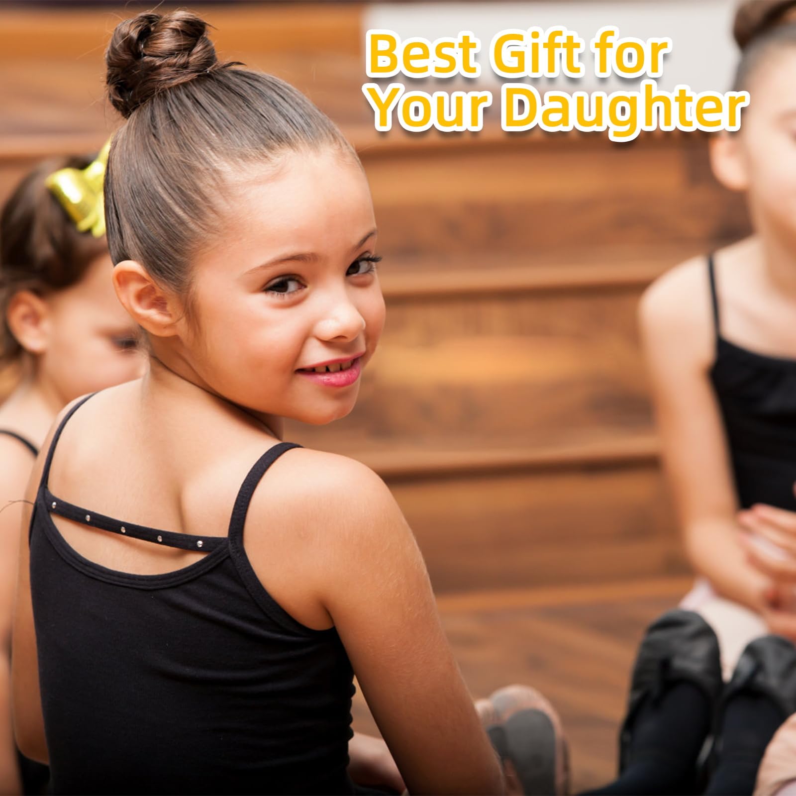 4 Pack Easy Bun Maker for Long Hair - Hair Donut for Ballet, Dance & Everyday Use - Perfect for Women & Kids (Blonde) - Great for School, Work & Special Occasions
