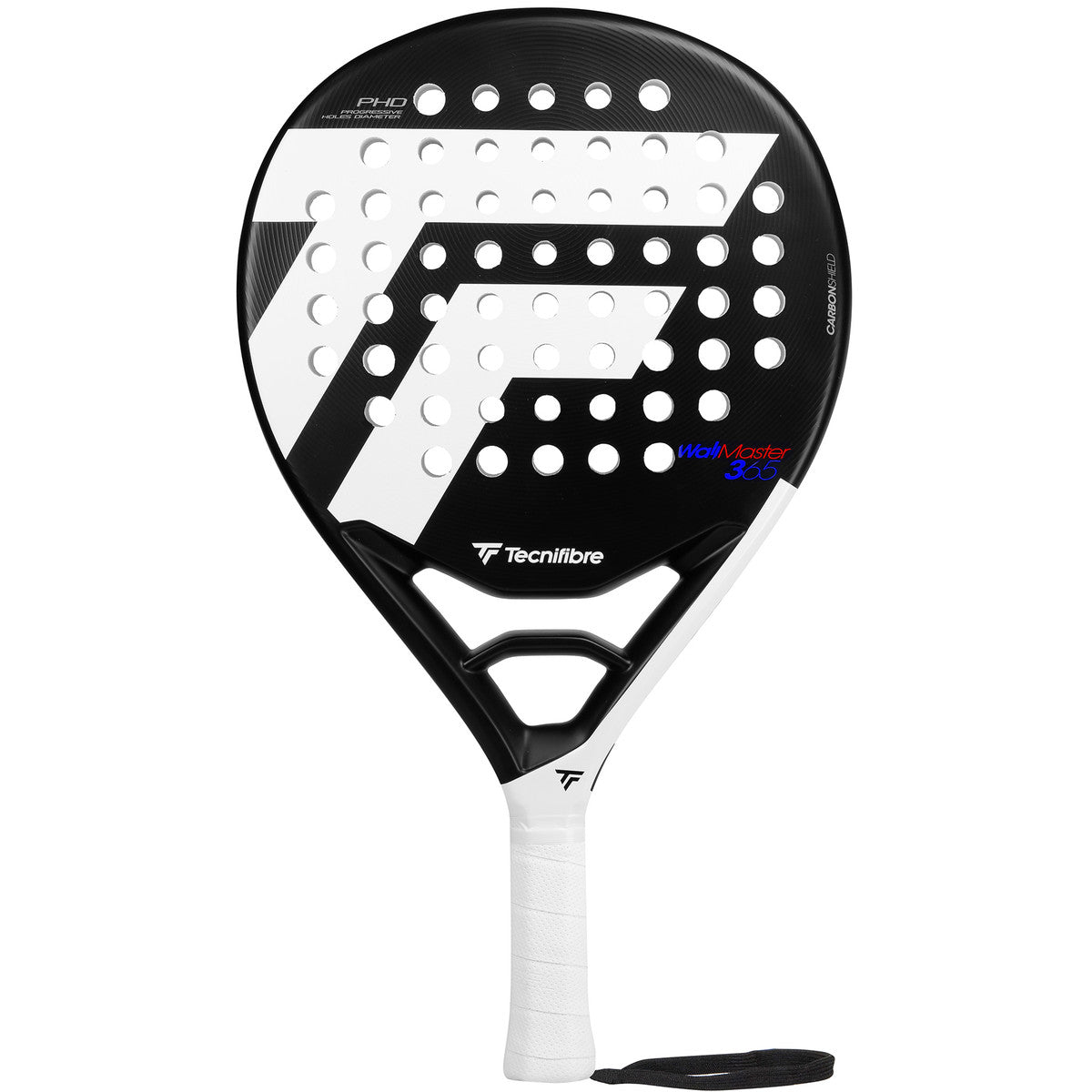 Tecnifibre Wall Master PDH 365 Padel Racket - Premium Carbon Fiber Paddle Racket for Advanced Players | Perfect for Competitive Matches & Training Sessions