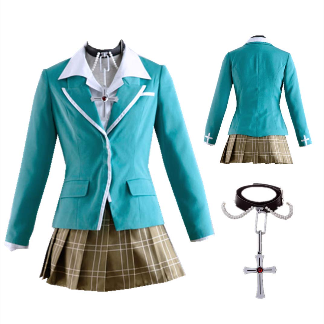Sweet Cherry US Size Moka Akashiya Cosplay Costume Full Set for Women - Perfect for Anime Conventions, Halloween & Cosplay Events