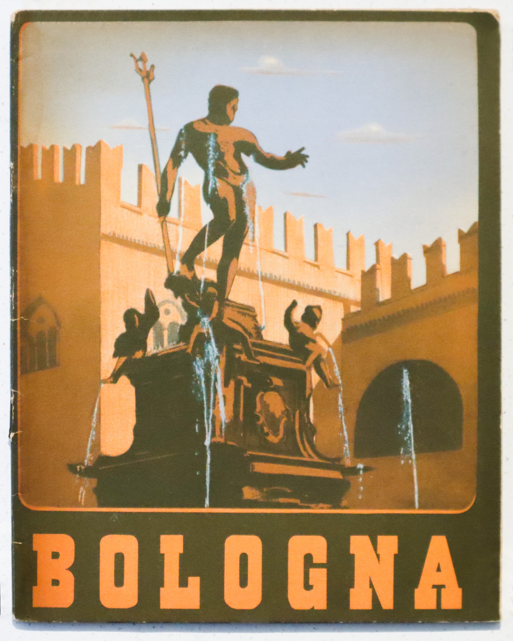 Vintage 1938 Italian Travel and Tourism Brochure - Bologna City Guide | Rare Collectible Travel Memorabilia for History Buffs & Italy Lovers | Perfect for Home Decor, Travel Inspiration & Historical Research