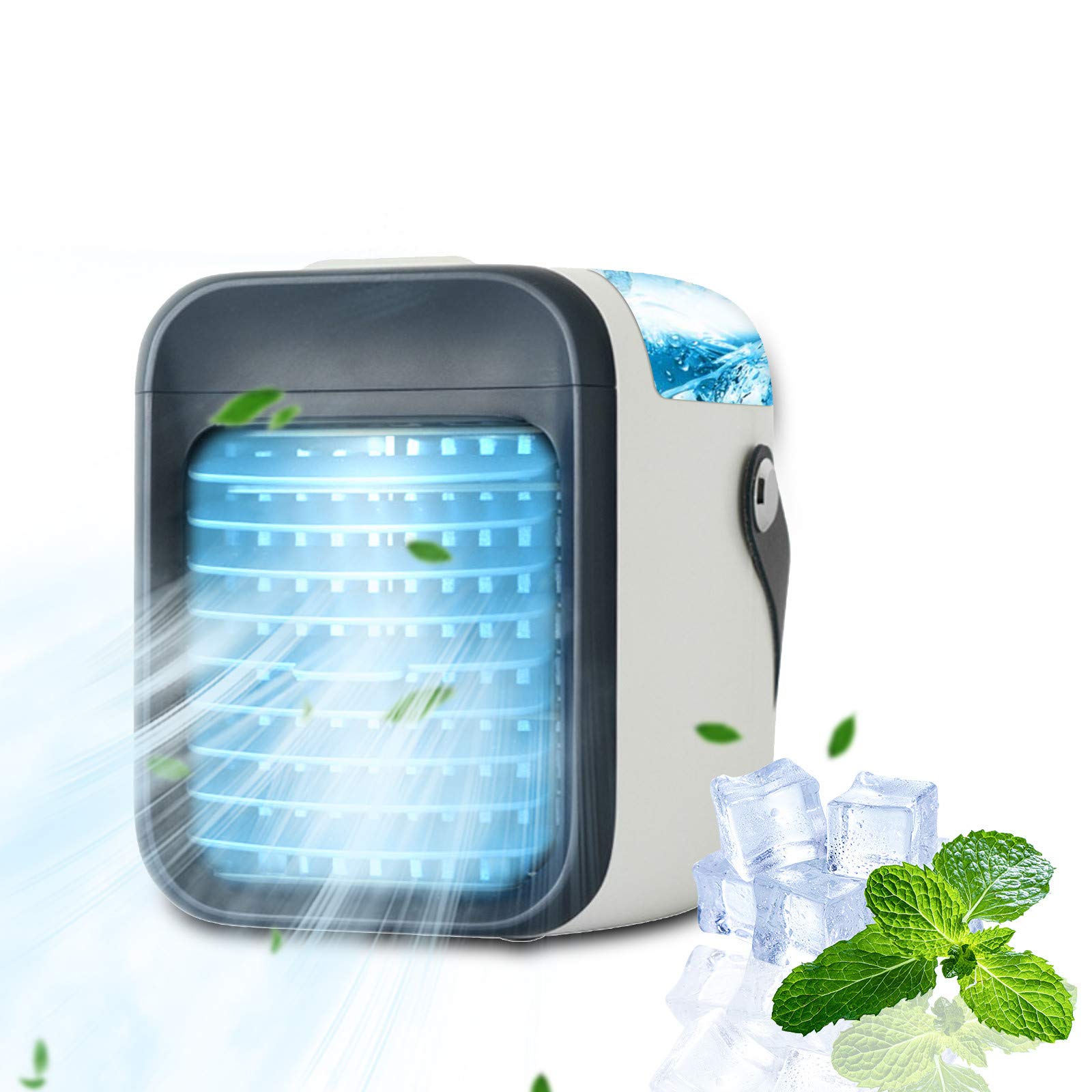 Upgraded Portable Air Conditioner with Evaporative Cooling - Breeze Maxx Personal Air Cooler Fan | Mini AC for Home, Office & Outdoor Use