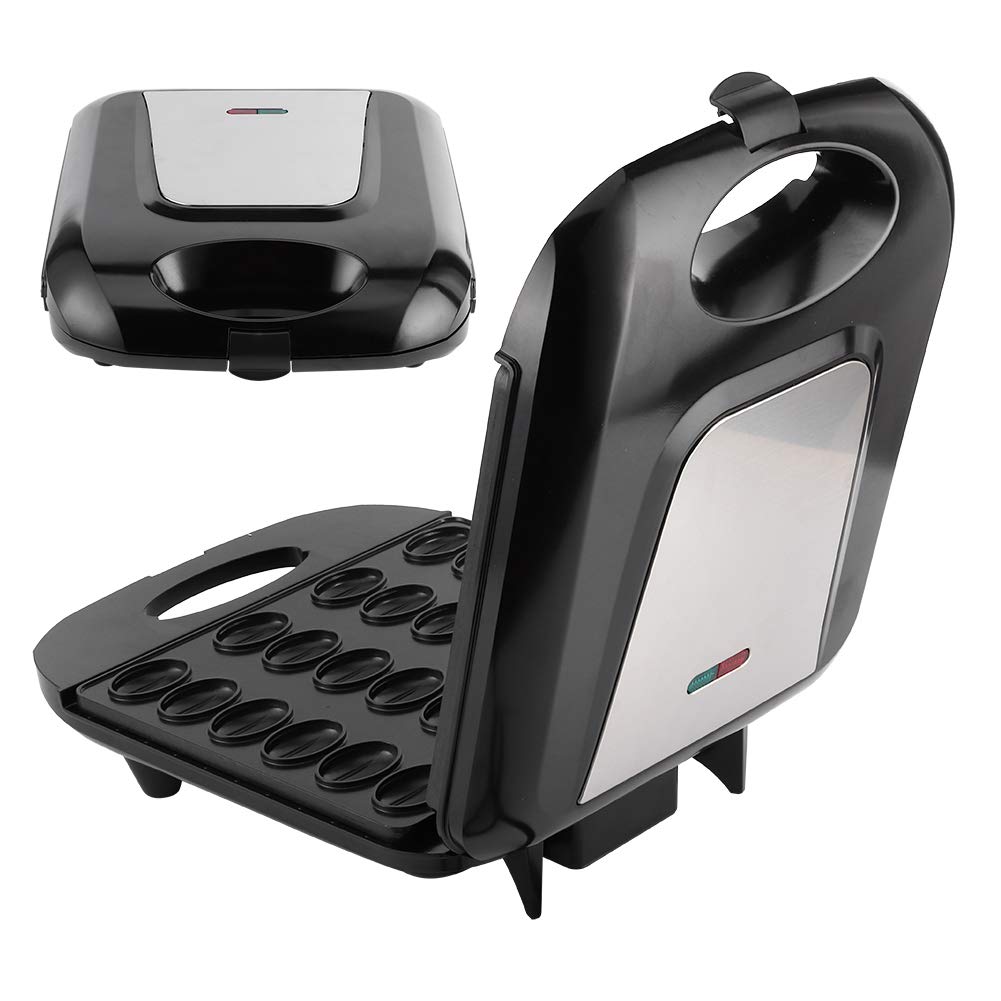 1400W Double-Sided Heating Electric Walnut Cookie Maker - Nut & Walnut Cake Biscuit Machine for Homemade Breakfast Pastries (220V UK) - Perfect for Home Baking, Gifts & Holiday Treats