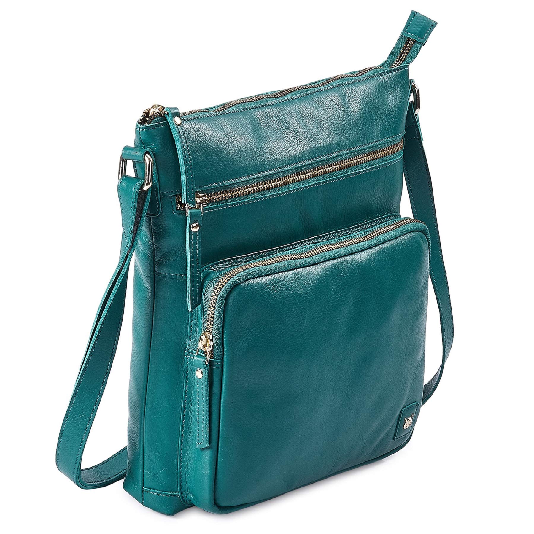 Genuine Leather Crossbody Bags for Women - Stylish Handmade Shoulder Purse with Multiple Pockets | Perfect for Work, Travel & Everyday Use