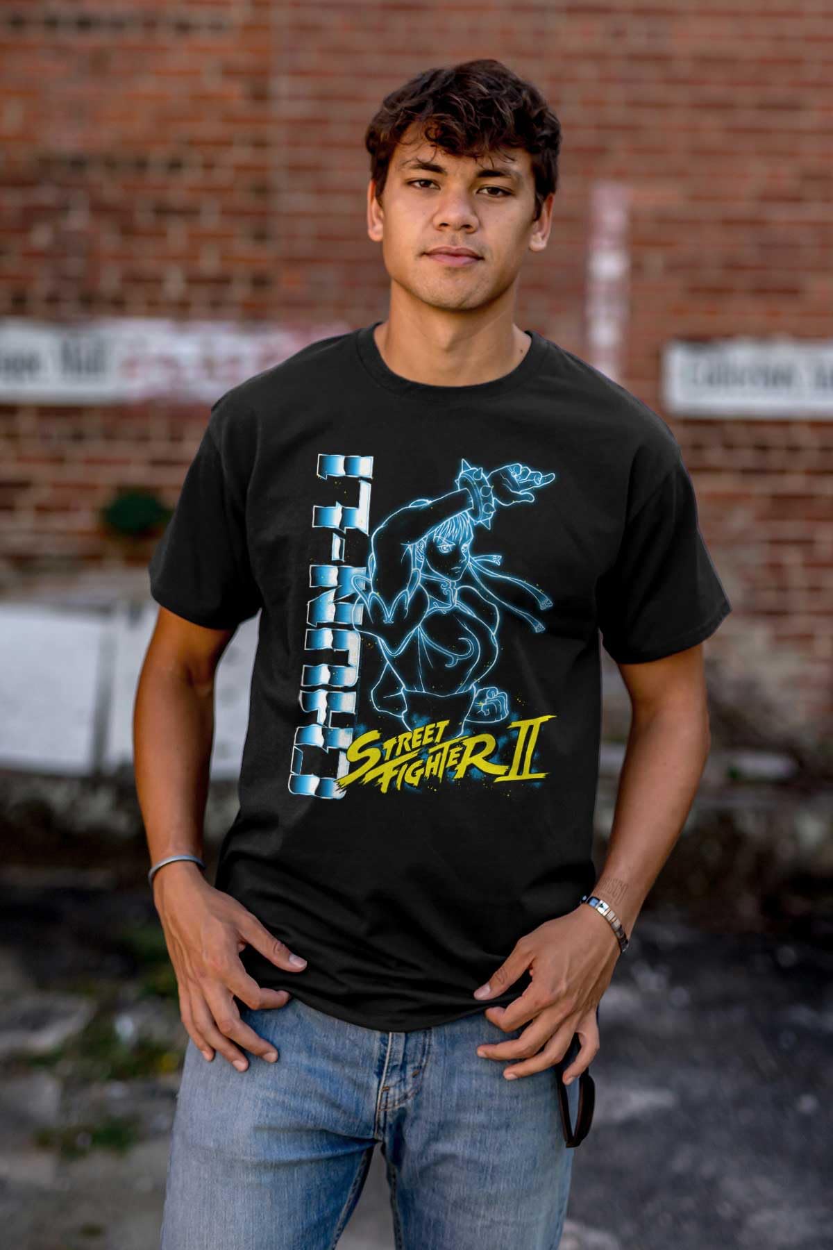 Street Fighter 90s Retro Chun-Li Graphic T-Shirt for Men & Women | Vintage Video Game Tee | Perfect for Cosplay, Gaming Events & Casual Wear