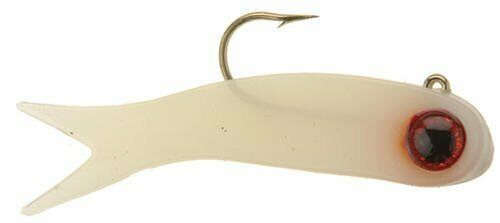 DOA BTZR34 305 Big TerrorEyz Fishing Jig - 3/4oz Night Glow Lure for Saltwater & Freshwater - Perfect for Night Fishing, Bass, Trout, and Inshore Species