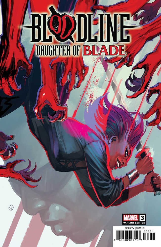 Bloodline Daughter Of Blade #3 (Of 5) Hans Variant - Comic Book for Collectors & Marvel Fans - Perfect for Display, Gifts & Comic Conventions