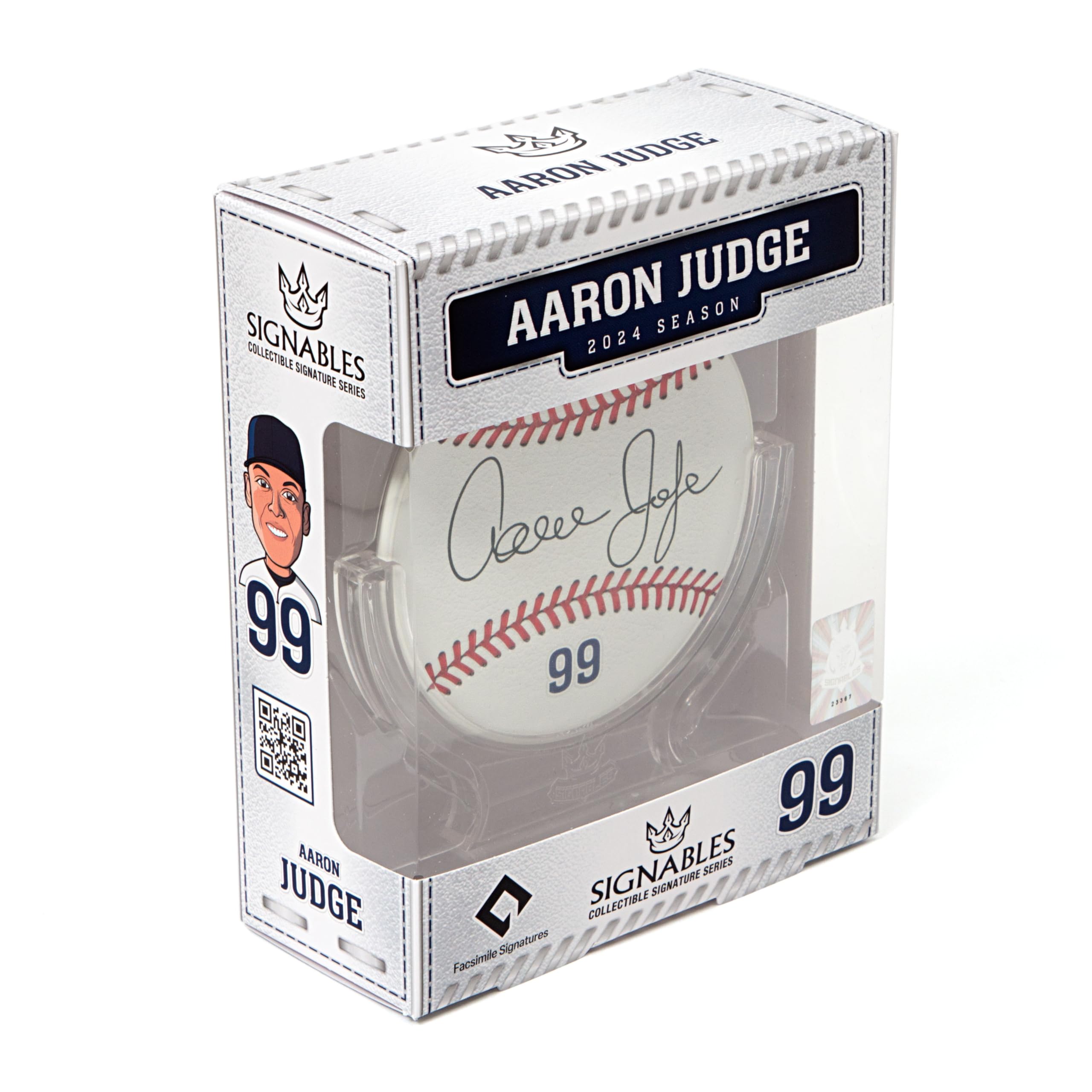 Signables 4-Inch Baseball Collectible - Perfect MLB Team Gifts for Fans & Players - Great for Display Cases, Man Caves, and Sports Memorabilia Collections