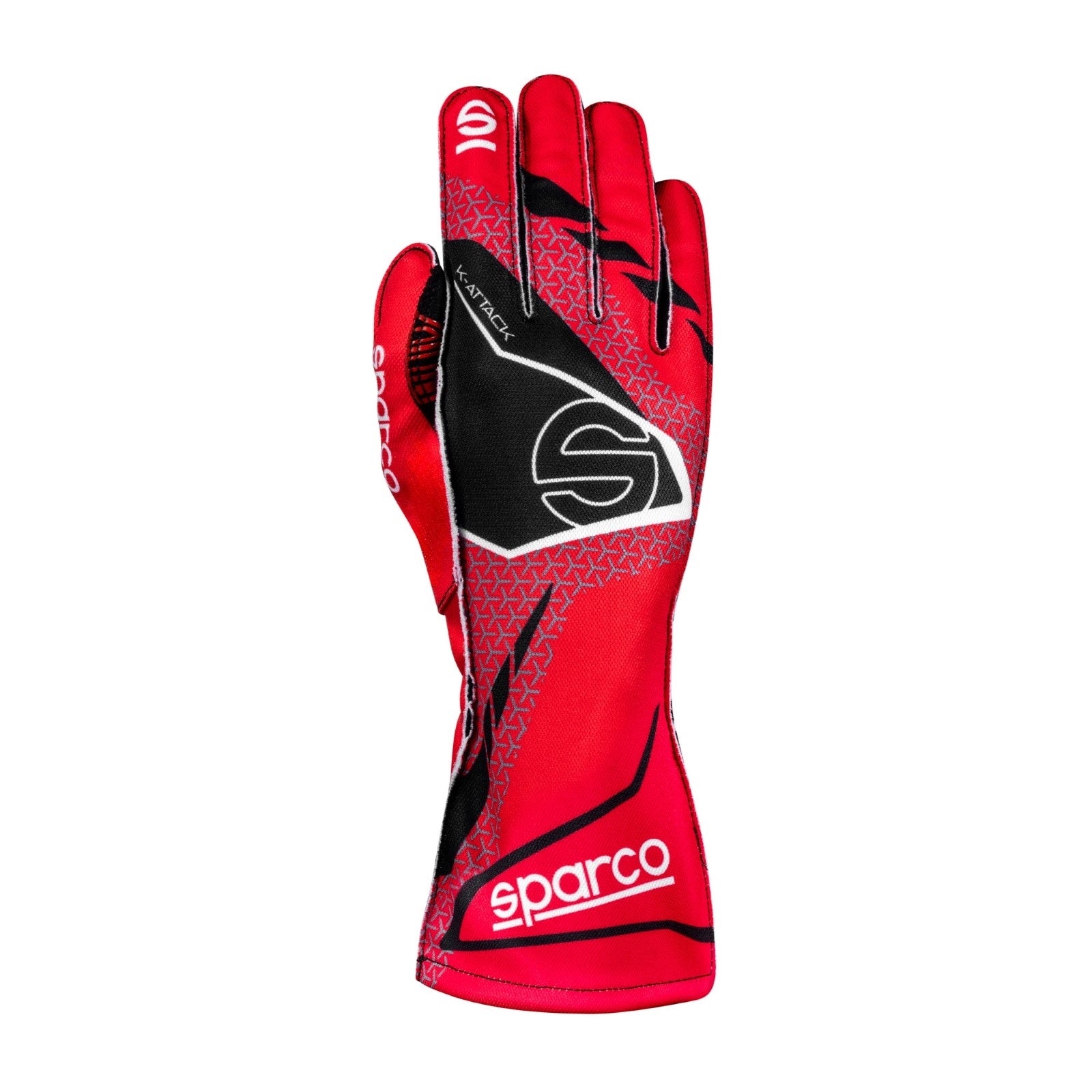 SPARCO K ATTACK (2025) Racing Gloves - Professional Motorsport Driving Gloves for Karting, Track Racing & Performance Driving - Breathable & Comfortable Grip