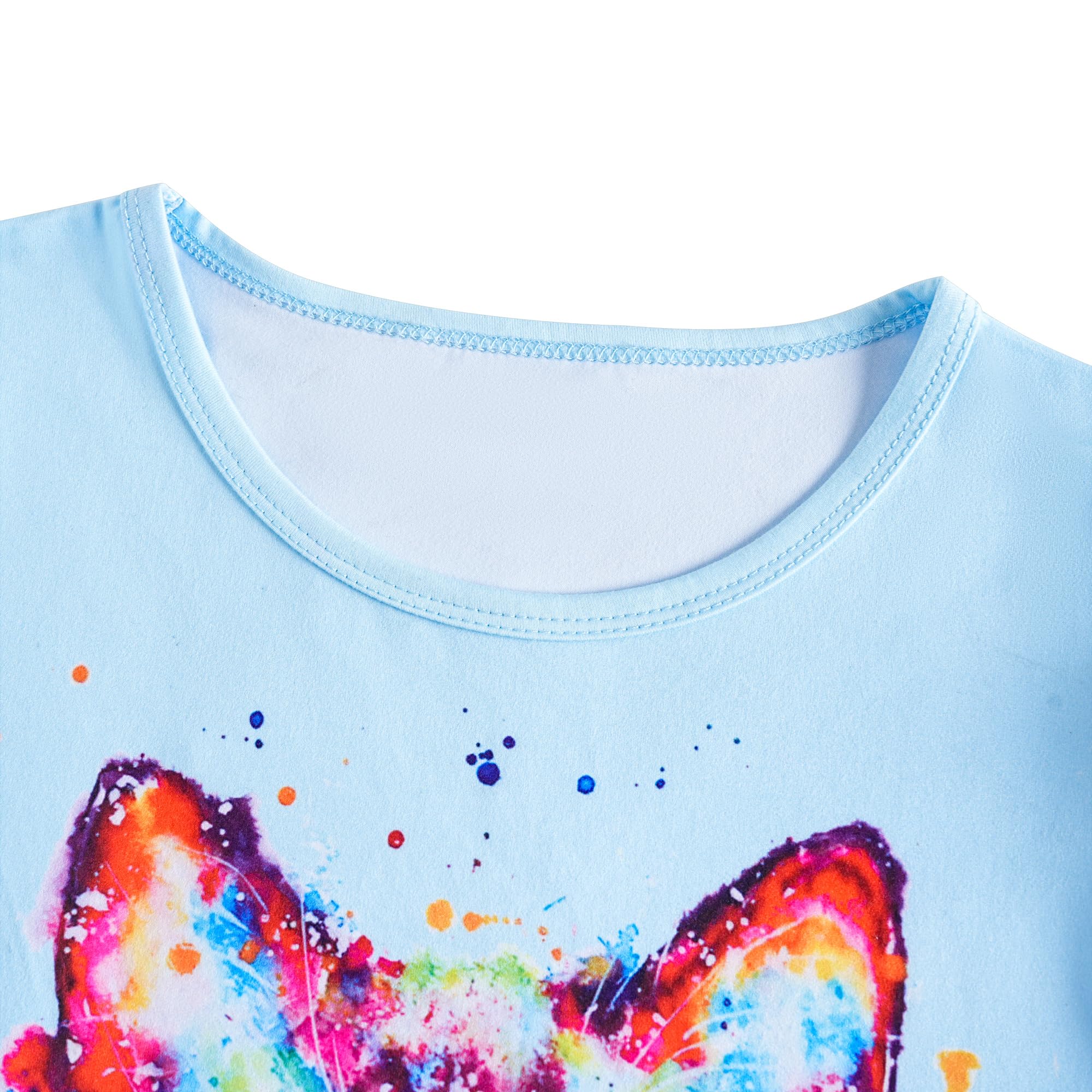 **LQSZ Girls Pajamas Set - Soft Cotton Toddler Sleepwear for Girls 2-12 Years | Cute Summer PJs for Kids | Perfect Gift for Birthday & Sleepovers**    *（优化点：增加材质描述、年龄范围更清晰，突出适用场景如生日礼物和睡衣派对）*