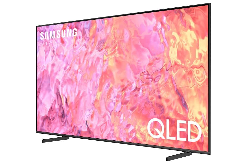 Samsung 65 Inch QLED 4K UHD Smart TV with Quantum Processor Lite - QA65Q60CAUXEG Model (2023 New Edition, Black) | Bluetooth, Wi-Fi, HDMI 2.1 | Perfect for Home Theater, Gaming & Streaming Netflix