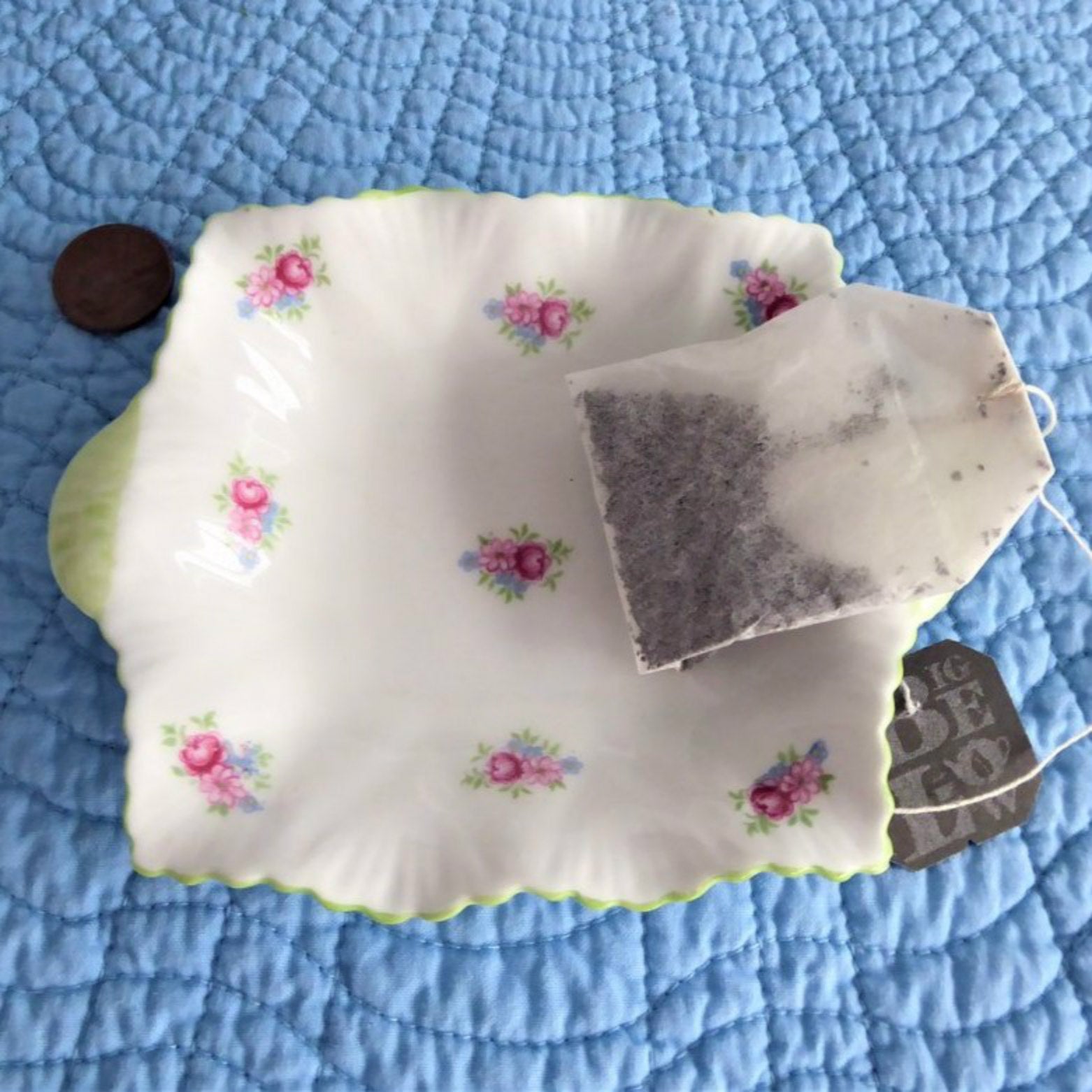 Vintage Shelley Dish Dainty Rosebud Chintz Sweetmeat Bon Bon - Perfect for Afternoon Tea, Dessert Serving & Collectible Display
