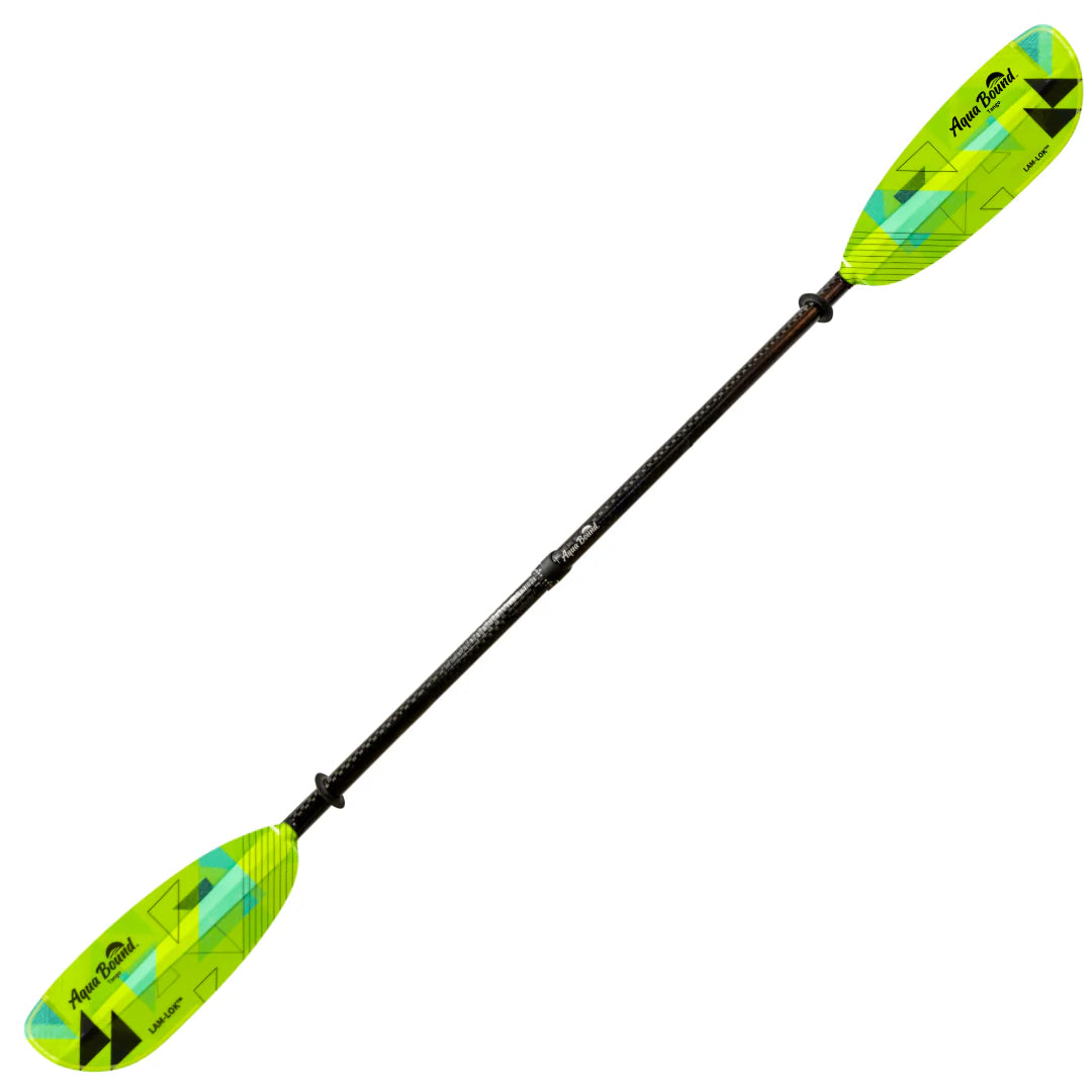 Aqua Bound Tango Lam Lok Fiberglass Kayak Paddle - Adjustable Versa Lok System for Kayaking, Canoeing & Paddle Boarding | Lightweight & Durable for Touring, Fishing & Recreational Water Sports
