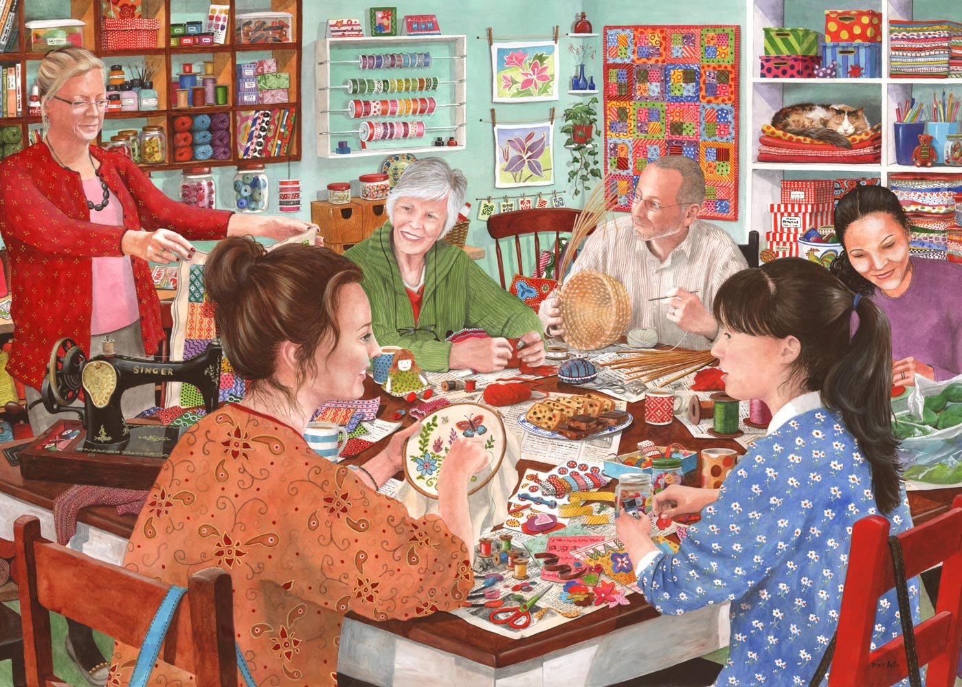 Premium 1000-Piece Jigsaw Puzzle - The House of Puzzles (5060002003992) | Challenging Adult Puzzle for Family Game Night & Home Decor