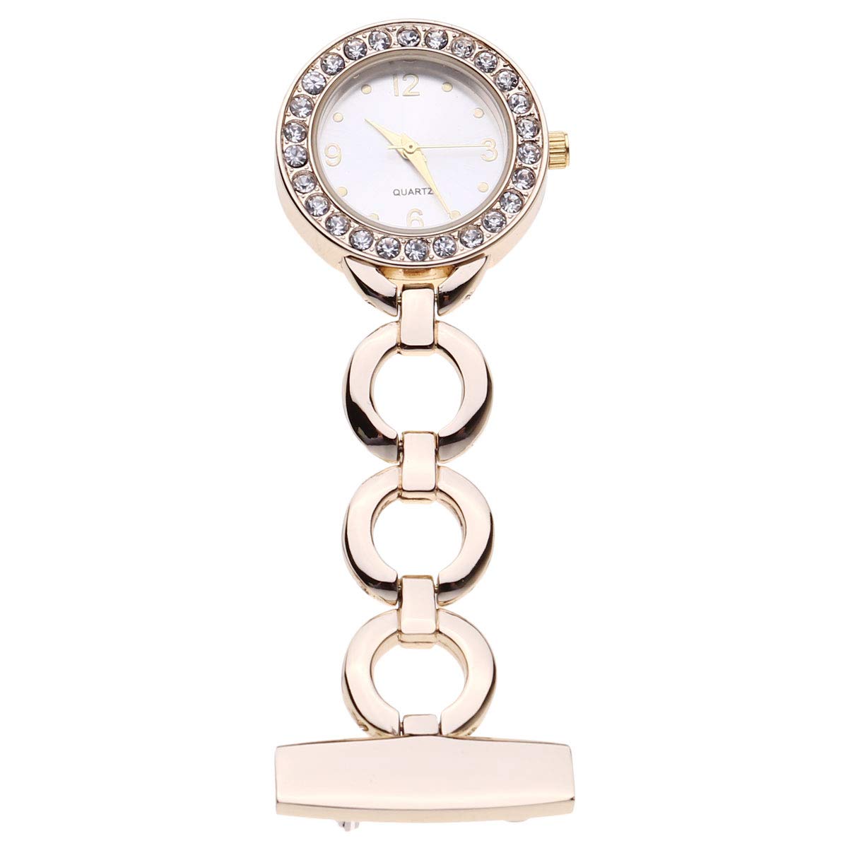 Nurse Pocket Watch - Medical Fob Watch for Doctors, Nurses, Students & Paramedics | Lapel Pin Hanging Brooch Watch | Stylish Women's Fashion Timepiece - Perfect for Clinical Shifts, Medical Training & Professional Healthcare Settings