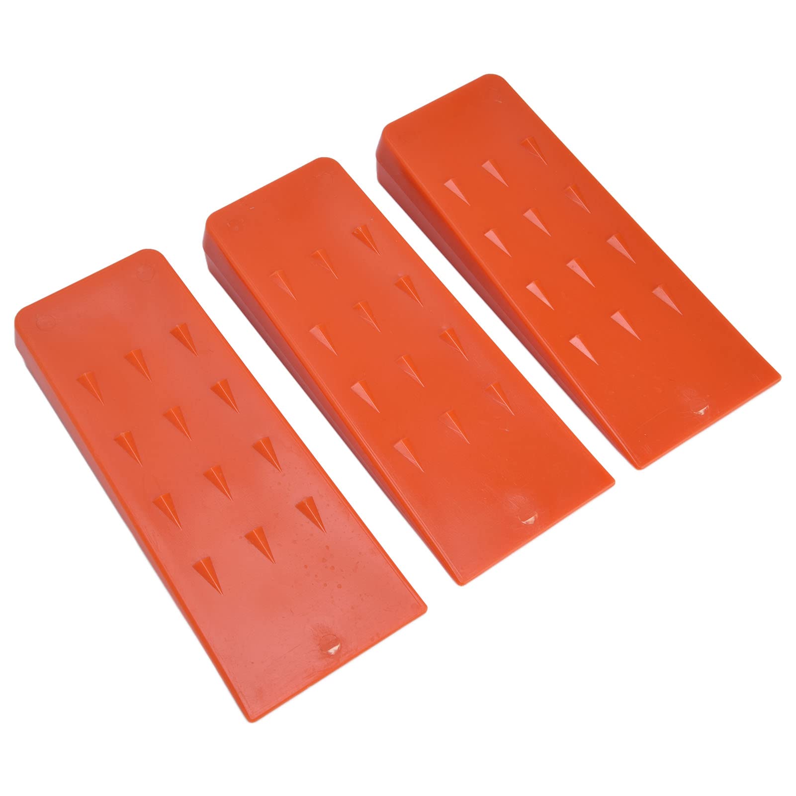 Spiked Felling Wedges 3-Piece Set - Heavy Duty Logging Tools for Chainsaw Tree Cutting | Splitting Wood, Timber Harvesting & Forestry Work