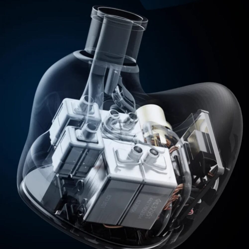 FiiO FA19 High-Fidelity 10 Knowles Balanced Armature In-Ear Monitors - Perfect for Audiophiles, Musicians, and Studio Recording