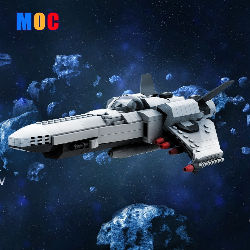 438 PCS MOC 127820 Caprican Viper Building Blocks Set - Battlestar Galactica Replica Model Kit for Adults & Teens - Perfect for Sci-Fi Fans, Collectors & DIY Enthusiasts