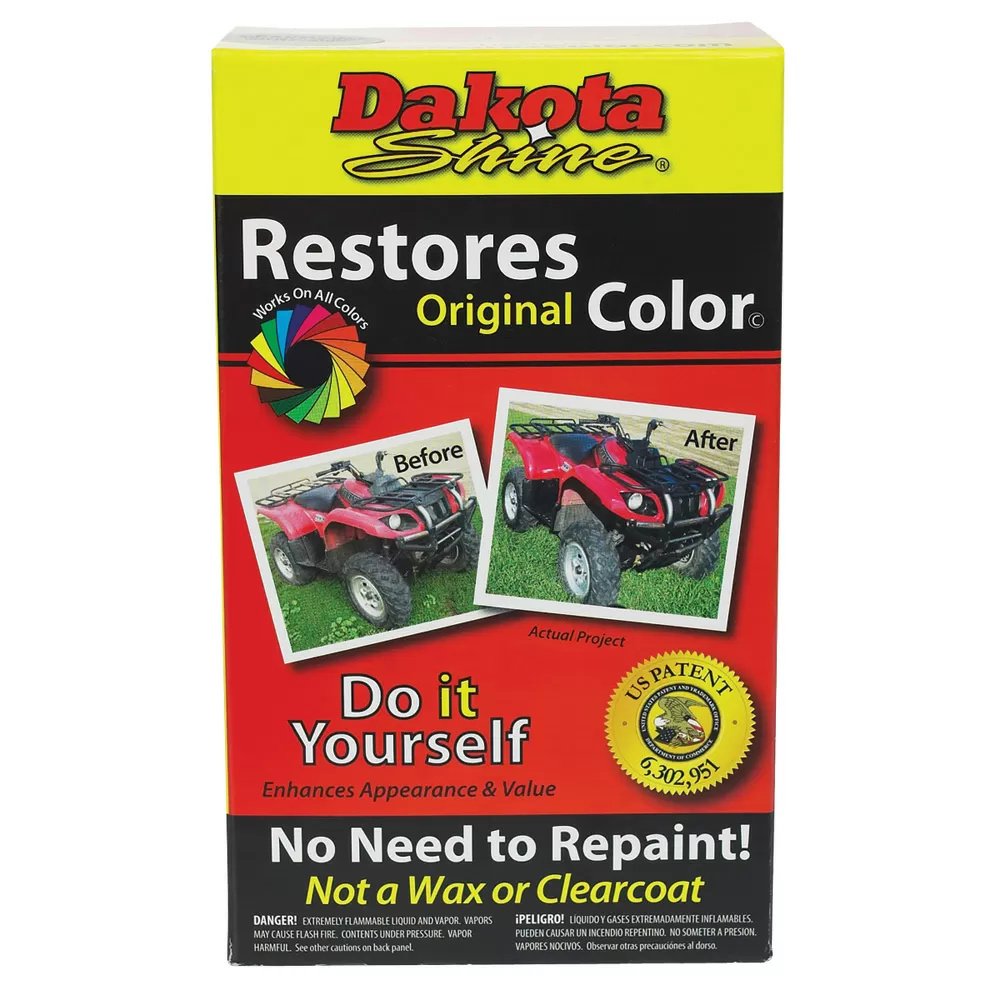 Dakota Shine® Aerosol Car Wax & Polish Kit - Premium Spray Wax for Cars, Trucks & Motorcycles - Easy Application & Long-Lasting Shine - Perfect for Car Detailing, Showroom Finish & Vehicle Protection