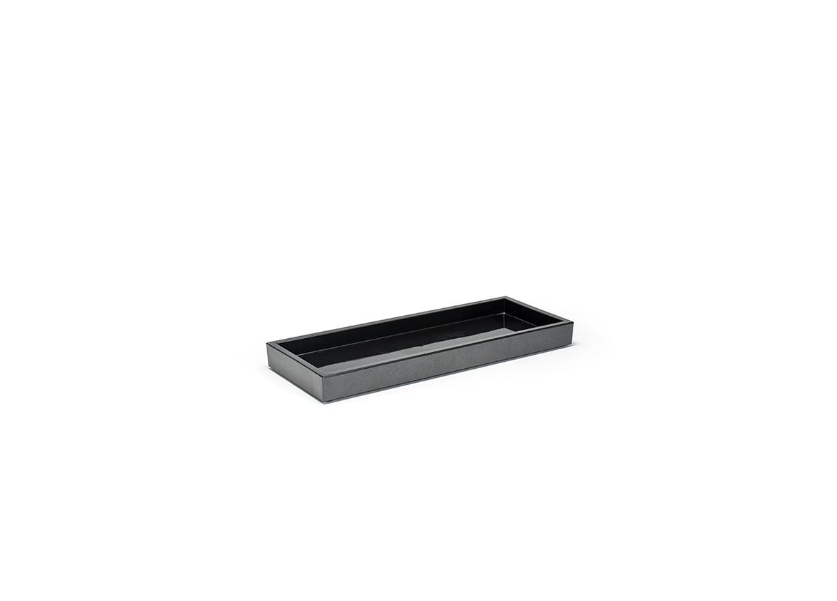 FOH New York Serving Tray Set - 11.75 x 4.5 Inches, 6-Piece Elegant Appetizer Plates for Parties, Entertaining & Home Decor - Perfect for Cocktail Hour, Wedding Receptions & Holiday Gatherings