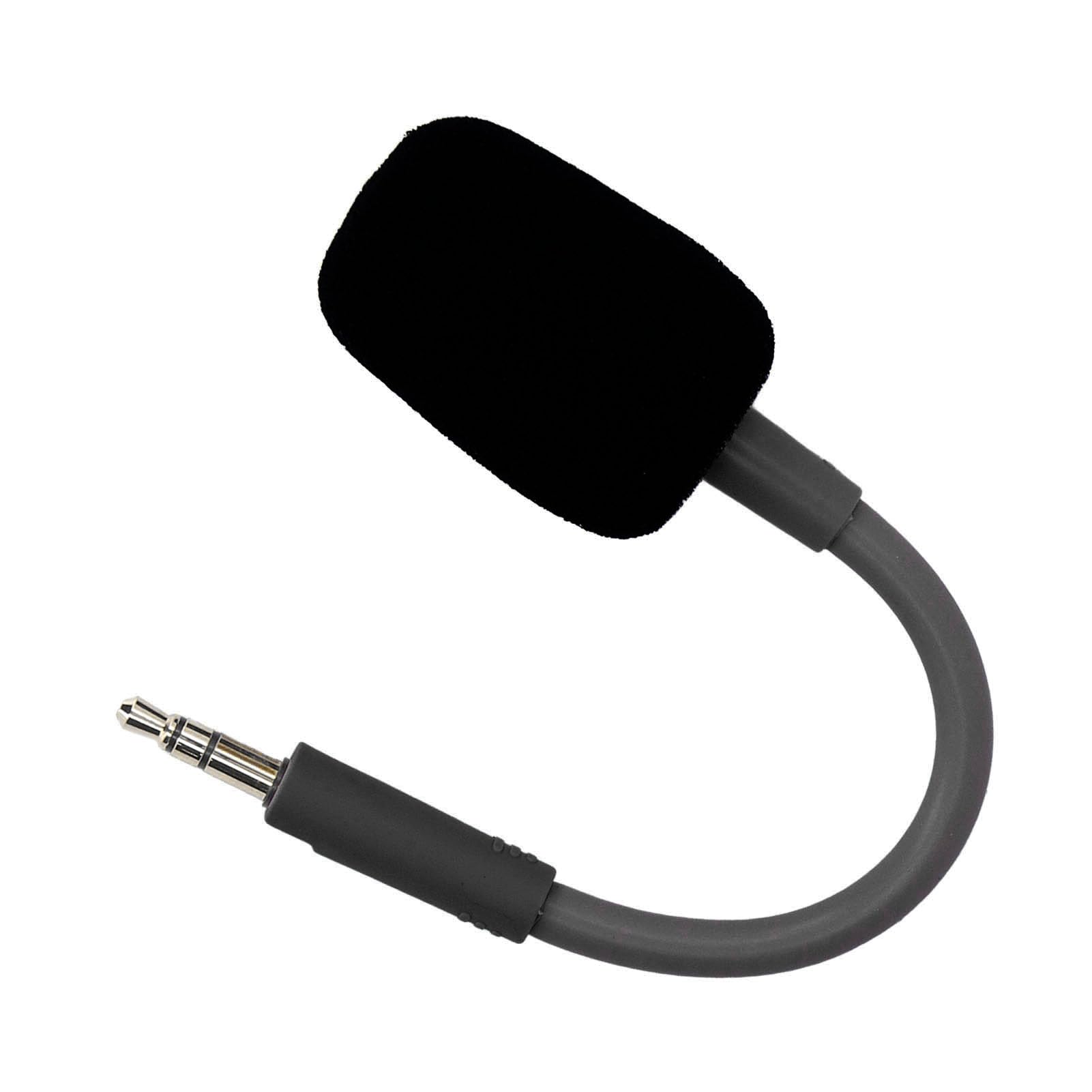 Yunseity Wireless Gaming Headset Microphone Replacement - 3.5mm Plug with OFC Core for PC, PS4, PS5, Xbox - Noise Cancelling Mic for Streaming, Gaming, Online Meetings (Black)