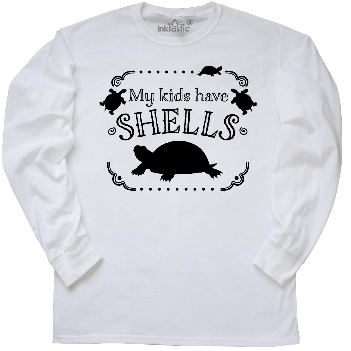 Inktastic Turtle Family T-Shirt for Kids & Pets - Long Sleeve Comfort Wear