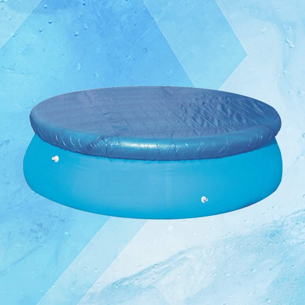 **BESPORTBLE 12ft Round Inflatable Pool Cover - 20x40, 366cm Diameter, Heavy Duty Frame Pool Cover for Above Ground & Inflatable Swimming Pools - UV Resistant, Weatherproof (Perfect for Summer, Backyard, Kids, Family Fun)**