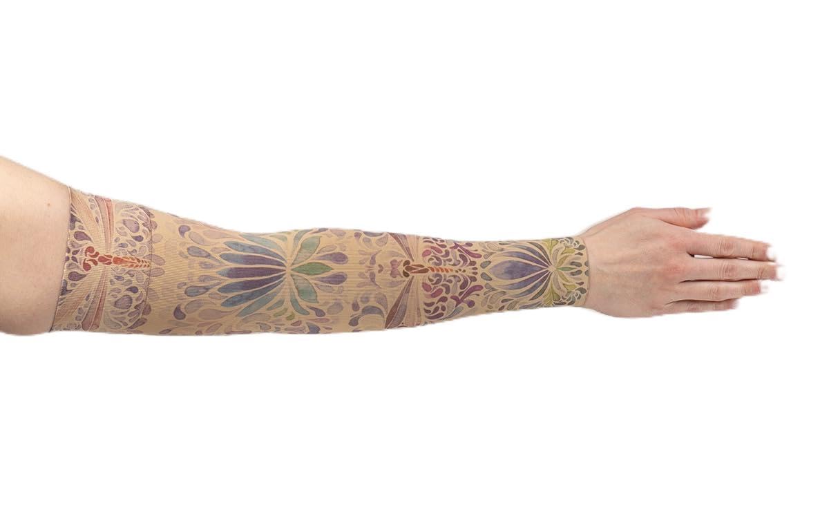 Dragonfly Medical Graduated Compression Arm Sleeve for Lymphedema - Post-Surgery & Swelling Relief - Comfortable Support for Daily Activities & Sports