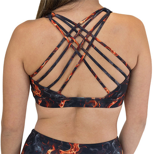 Inferno Butterfly Back Bra - Sexy Lingerie for Women, Comfortable & Supportive Underwear for Daily Wear or Special Occasions