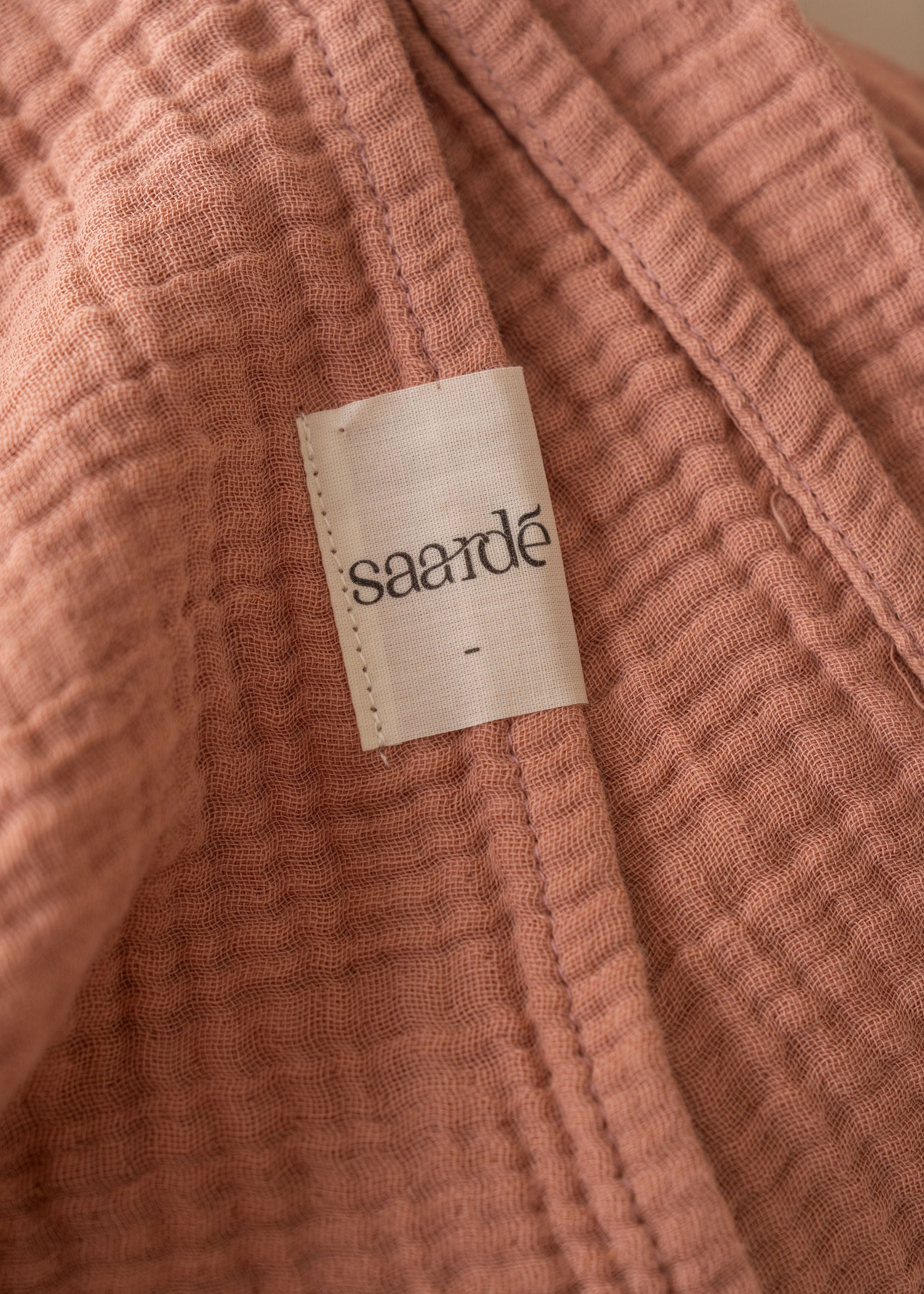 Enes Soft Cotton Throw Blanket - Lightweight & Cozy, Blush Pink - Perfect for Sofa, Bed, and Home Decor