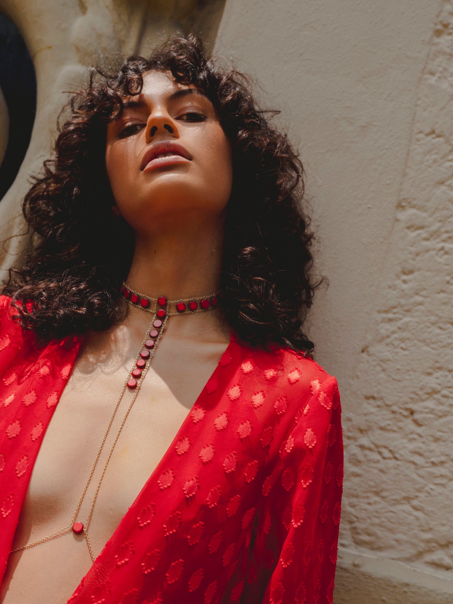 Elegant Queen Crown Circle Stone Body Chain Jewelry for Women - Perfect for Festivals, Beach Parties, and Boho Fashion
