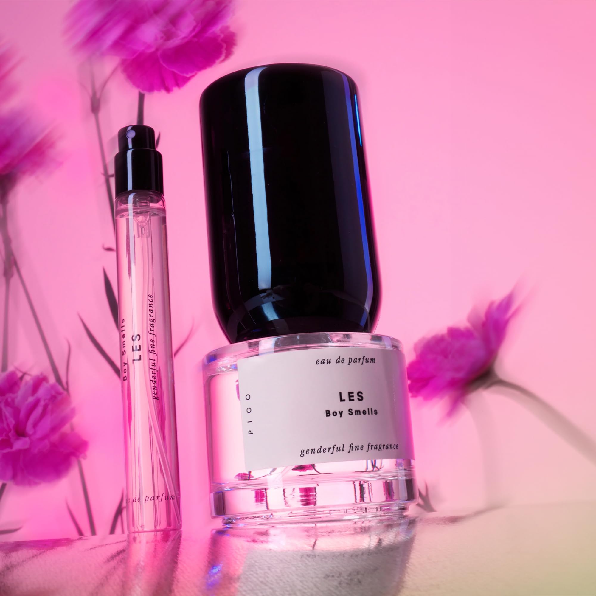 Boy Smells LES Cologne De Parfum - Gender-Neutral Vegan Perfume with Peony Blossom, Warm Vanilla & Cedarwood Notes (2.2 oz) | Unisex Fragrance for Everyday Wear, Date Nights & Special Occasions