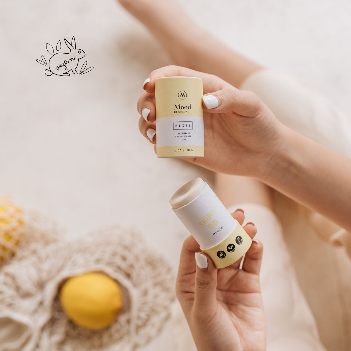 Mood Natural Deodorant - Vegan, Aluminum-Free & Cruelty-Free for Sensitive Skin | Fresh All-Day Protection for Workouts & Daily Use